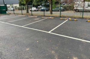 terrassement parking en goudron noir ©TP Pires